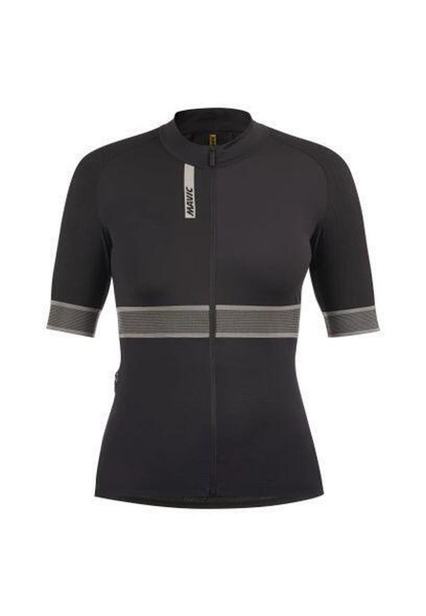 MAVIC - Damski jersey Mavic Ksyrium. Kolor: czarny. Materiał: jersey. Sport: kolarstwo