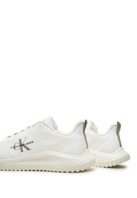 Calvin Klein Jeans Sneakersy Eva Runner Low Lace Ml YM0YM00968 Biały. Kolor: biały. Materiał: materiał #6