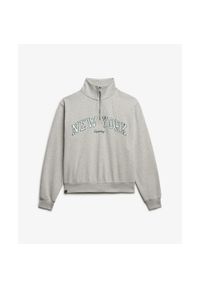 Bluza damska z zamkiem 1/2 Superdry Athletic Ess Applique. Kolor: szary #1