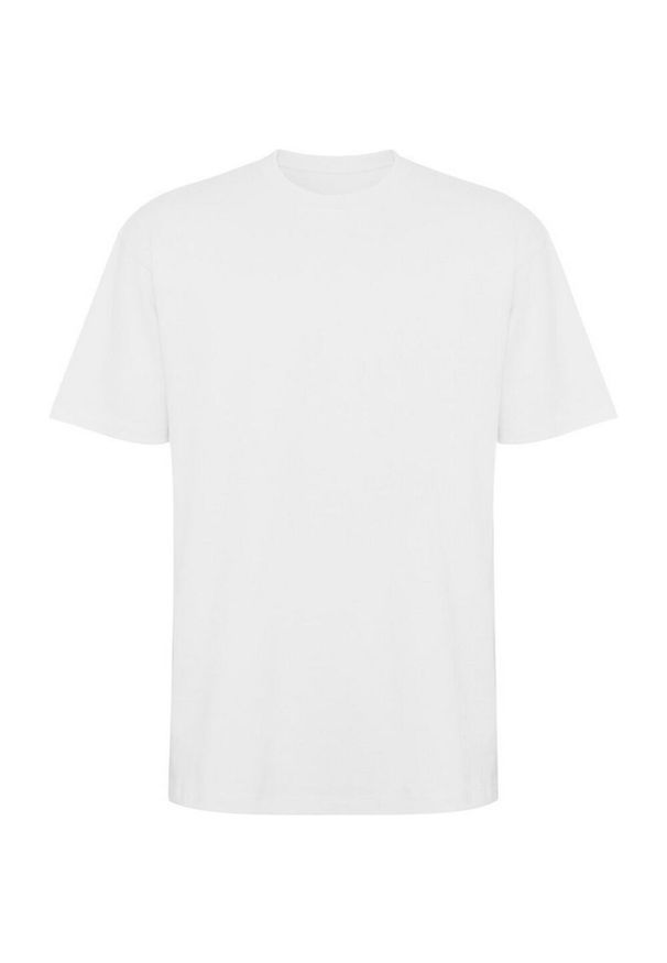 ROLY - Koszulka Z Krótkim Rękawem Dla Dorosłych Unisex Bull Oversized. Kolor: biały. Długość rękawa: krótki rękaw. Długość: krótkie. Sport: turystyka piesza