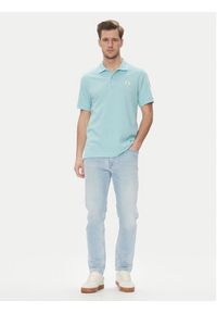 Calvin Klein Jeans Polo J30J327040 Zielony Regular Fit. Typ kołnierza: polo. Kolor: zielony. Materiał: bawełna