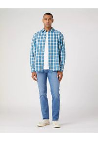 Wrangler - WRANGLER TEXAS SLIM MĘSKIE SPODNIE JEANSOWE JEANSY ON POINT W12SCSZ84 112330699 #4