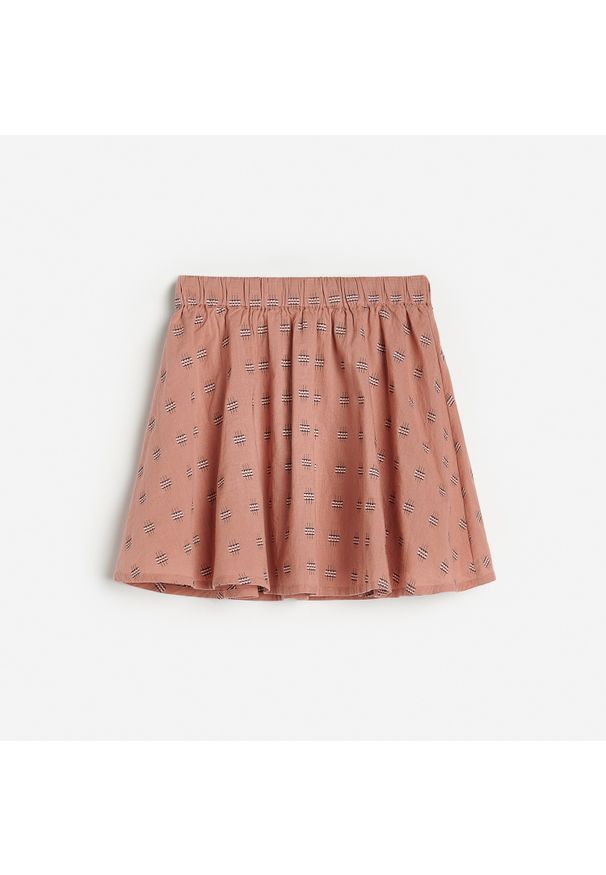 Reserved - Krótka spódnica - Różowy. Kolor: różowy. Długość: krótkie