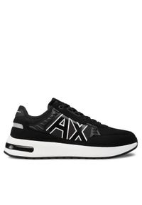 Armani Exchange Sneakersy XUX090 XV276 00002 Czarny. Kolor: czarny. Materiał: materiał #1