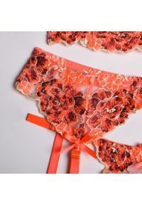 Intica - Komplet bielizny trzyczęściowy z delikatnymi detalami na wyjątkowe okazje Maimo. Kolor: niebieski. Materiał: tkanina, materiał #4