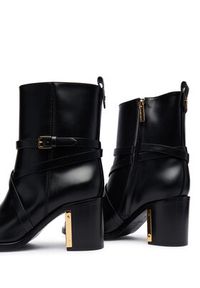 Elisabetta Franchi Botki SA-85B-56E2-V940 Czarny. Kolor: czarny. Materiał: skóra #2