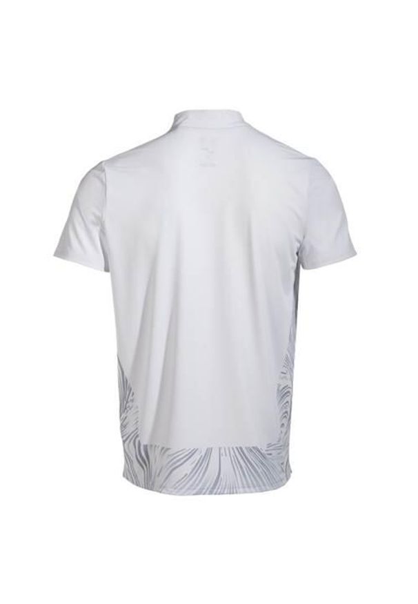 Koszulka treningowa męska Joma Challenge. Kolor: biały. Materiał: poliester. Długość rękawa: krótki rękaw. Długość: krótkie