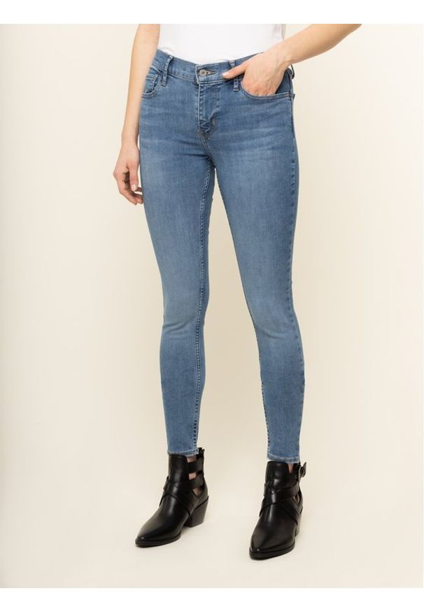 Levi's® Jeansy Super Skinny Fit 17780-0073 Niebieski Super Skinny Fit. Kolor: niebieski. Materiał: jeans