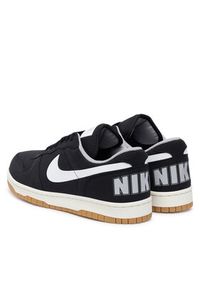 Nike Sneakersy Big Nike Lux Low 854166 Czarny. Kolor: czarny. Materiał: materiał #6