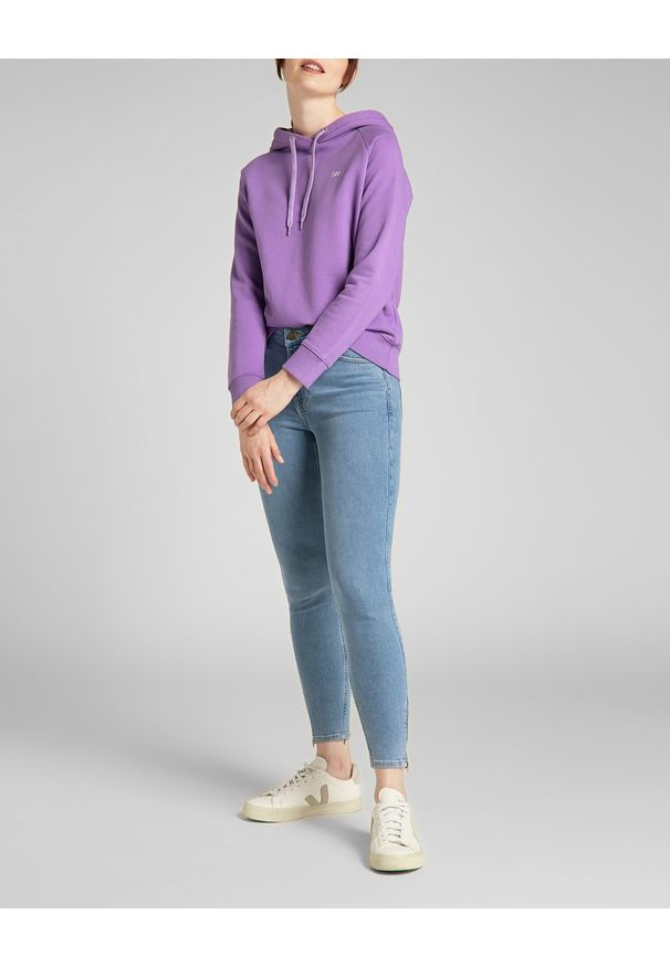 Lee - LEE SCARLETT HIGH DAMSKIE SPODNIE JEANSOWE ZIP GREY LIV L31BQDBR 112139833