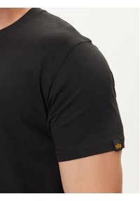Alpha Industries T-Shirt Basic T-Shirt 100501 Czarny Regular Fit. Kolor: czarny. Materiał: bawełna #2