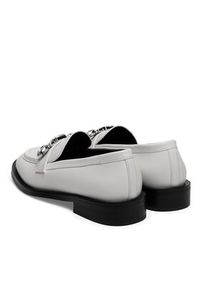 Eva Minge Loafersy WGA3289-1Z Biały. Kolor: biały. Materiał: skóra