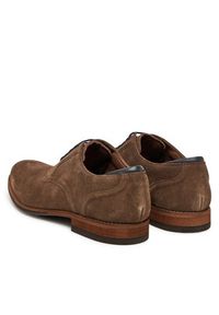 Clarks Półbuty CraftArlo Lace 26181334 Brązowy. Kolor: brązowy. Materiał: skóra, zamsz #6