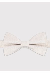 Pako Lorente - PAKO LORENTE – Jedwabna beżowa mucha męska. Okazja: na ślub cywilny, na wesele, na imprezę. Kolor: beżowy. Materiał: jedwab. Styl: elegancki #1