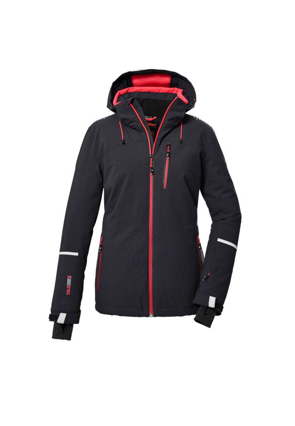 Kurtka damska Killtec KSW 81 WMN SKI JCKT. Kolor: czarny. Sport: turystyka piesza, narciarstwo