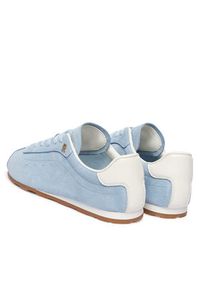 TOMMY HILFIGER - Tommy Hilfiger Sneakersy Th Bella Low Runner Suede FW0FW09189 Błękitny. Kolor: niebieski. Materiał: zamsz, skóra #2