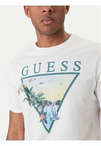 Guess T-Shirt M6GI49 K3584 Biały Reglan Fit. Kolor: biały. Materiał: bawełna #4