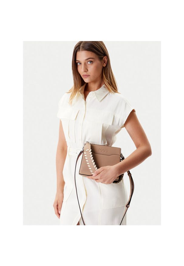 Tous - Torebka TOUS. Kolor: brązowy
