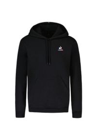 Le Coq Sportif - Bluza sportowa z kapturem męska ESS Hoody N°2 M. Typ kołnierza: kaptur. Kolor: czarny #1