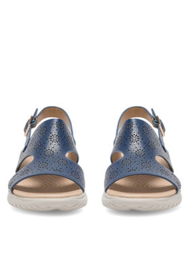 Clara Barson Sandały WYL0510-24 Granatowy. Kolor: niebieski. Materiał: syntetyk