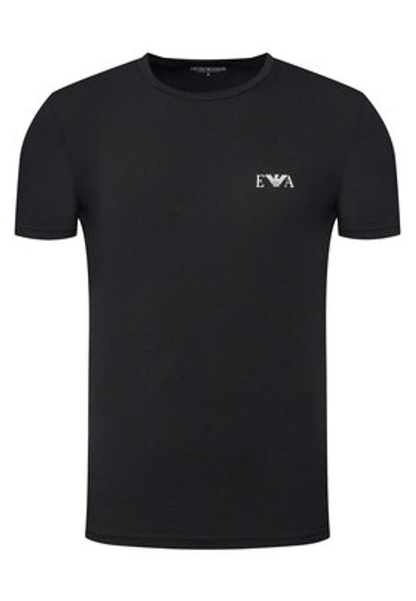 Emporio Armani Underwear Komplet t-shirtów EM001849 AF14131 MC005 Czarny Fitted Fit. Kolor: czarny. Materiał: bawełna