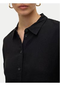 Vero Moda Koszula Linn 10306820 Czarny Relaxed Fit. Kolor: czarny. Materiał: wiskoza #4