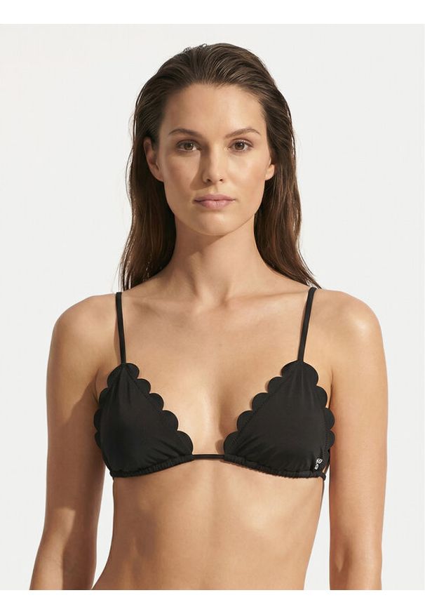 Hugo - HUGO Góra od bikini Original 50555660 Czarny Regular Fit. Kolor: czarny. Materiał: syntetyk