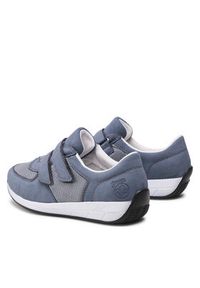 Rieker Sneakersy N1168-14 Niebieski. Kolor: niebieski. Materiał: materiał #7