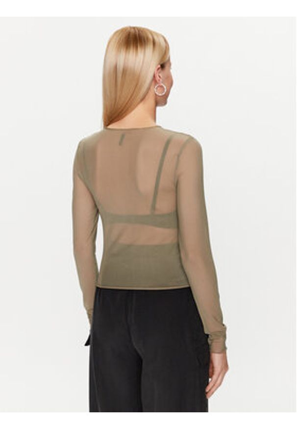 only - ONLY Bluzka 15315812 Zielony Regular Fit. Kolor: zielony. Materiał: syntetyk