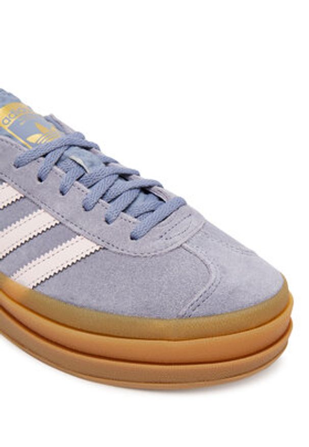 Adidas - adidas Sneakersy Gazelle Bold JQ1297 Fioletowy. Kolor: fioletowy. Materiał: zamsz, skóra. Model: Adidas Gazelle