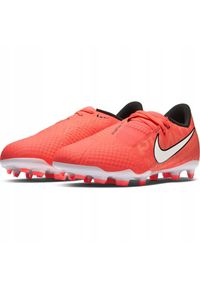 Buty piłkarskie Nike Phantom Venom Academy Fg Jr AO0362 810 pomarańczowe pomarańczowe. Kolor: pomarańczowy. Szerokość cholewki: normalna. Sport: piłka nożna #2