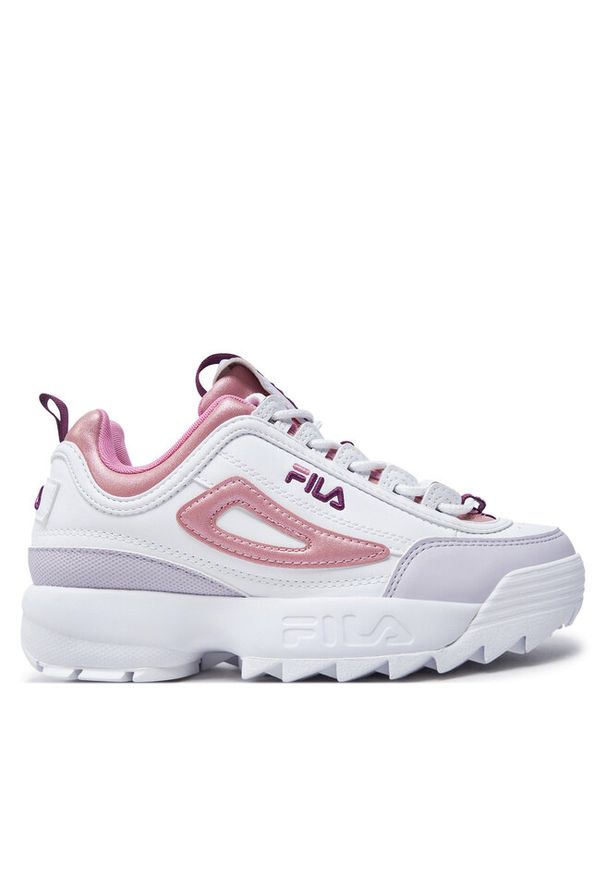 Sneakersy Fila. Kolor: biały