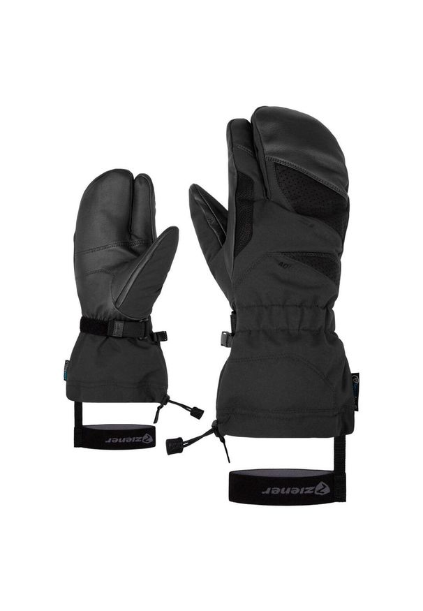 Ziener - Rękawice narciarskie męskie ZIENER Gaikuso Aquashield AW Lobster. Kolor: czarny. Sezon: zima. Sport: narciarstwo