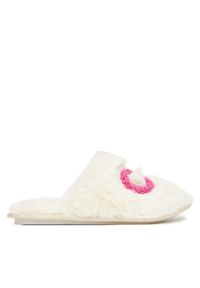 DeeZee Kapcie DKSP23112606 Écru. Kolor: kremowy. Materiał: materiał #1