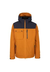 TRESPASS - Męska Ocieplana Kurtka Eastwell. Kolor: czerwony, wielokolorowy, pomarańczowy. Sport: turystyka piesza #1