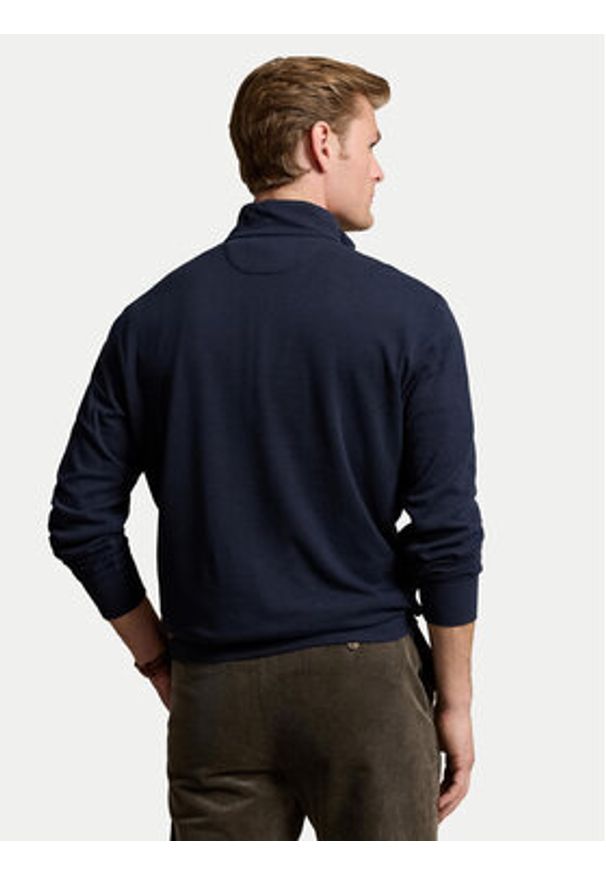 Polo Ralph Lauren Bluza 710812963003 Granatowy Regular Fit. Typ kołnierza: polo. Kolor: niebieski. Materiał: bawełna