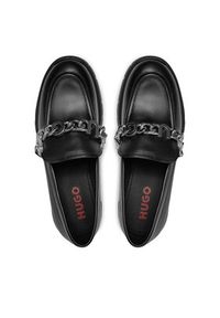 Hugo Loafersy Kris Loafer Broch 50513483 Czarny. Kolor: czarny. Materiał: skóra #3