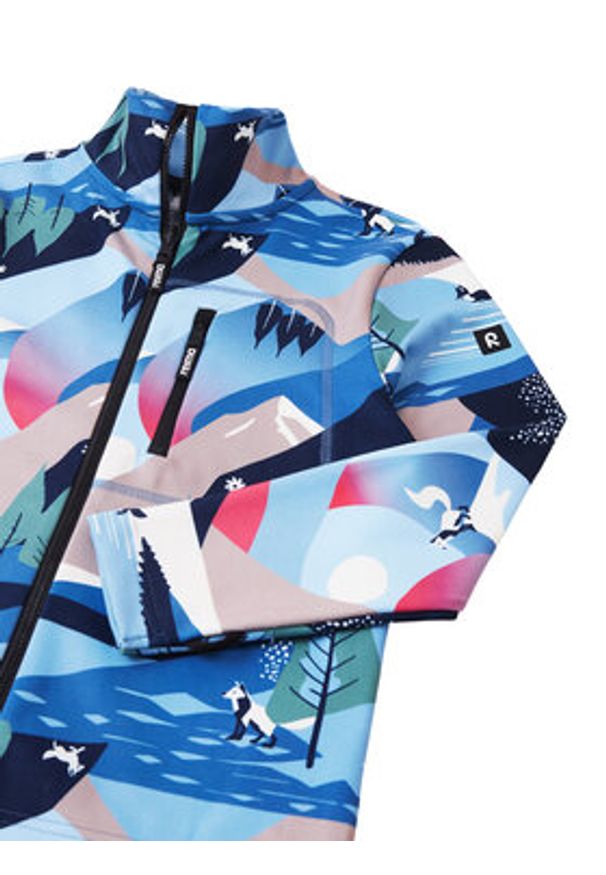 Reima Polar Lisisti 5200355C Granatowy Regular Fit. Kolor: niebieski. Materiał: syntetyk