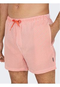 Szorty kąpielowe Only & Sons. Kolor: pomarańczowy #1