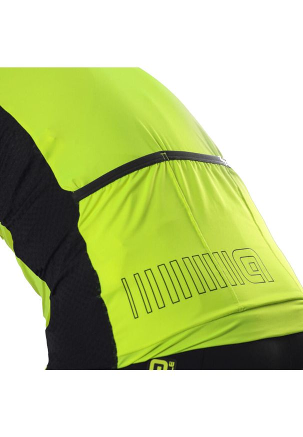 ALÉ CYCLING - Koszulka rowerowa męska Alé Cycling Solid Color Block. Kolor: żółty