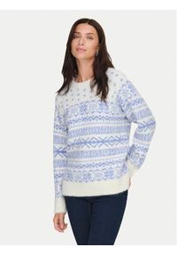 only - ONLY Sweter Xmas Nordic 15354824 Błękitny Regular Fit. Kolor: niebieski. Materiał: syntetyk