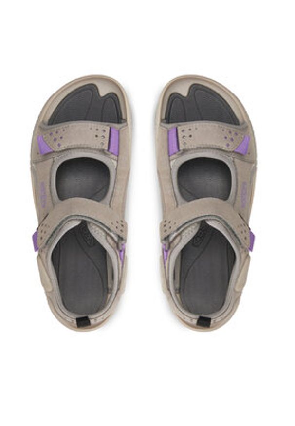 keen - Keen Sandały Drift Creek Two Strap 1026226 Szary. Kolor: szary. Materiał: materiał