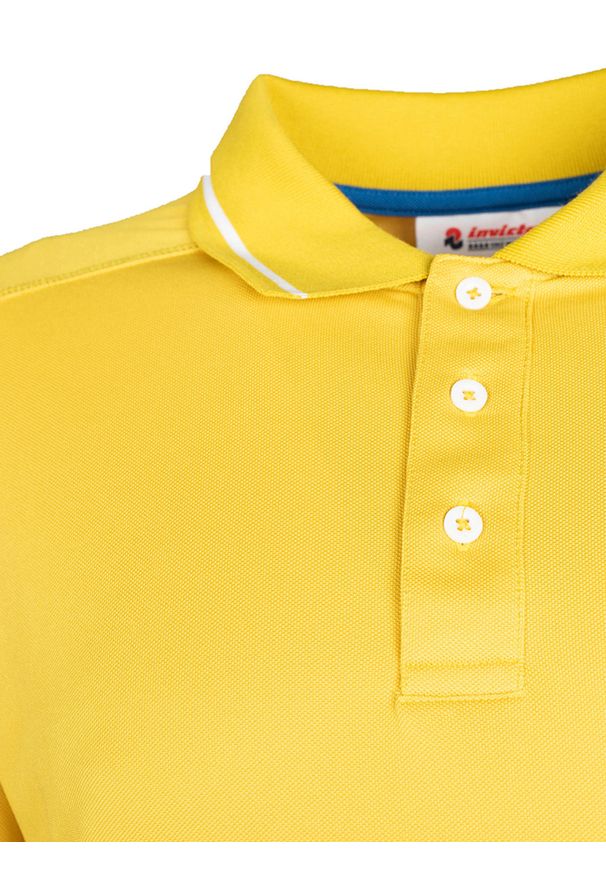 Invicta Koszulka Polo | 4452253 / U | Mężczyzna | Żółty. Okazja: na co dzień. Typ kołnierza: polo. Kolor: żółty. Materiał: poliester. Długość rękawa: krótki rękaw. Wzór: aplikacja. Styl: klasyczny, casual
