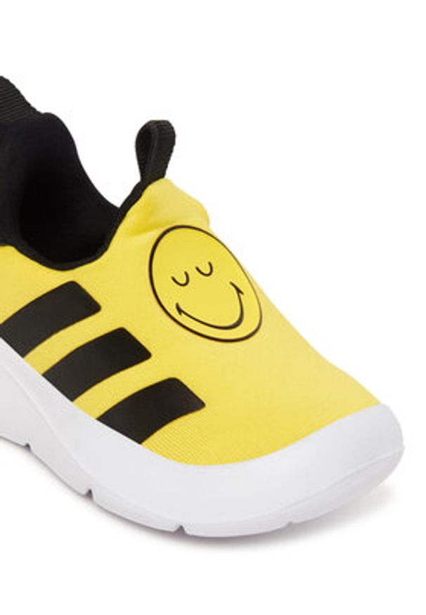 Adidas - adidas Sneakersy Smiley Monofit IH6311 Żółty. Kolor: żółty. Materiał: materiał