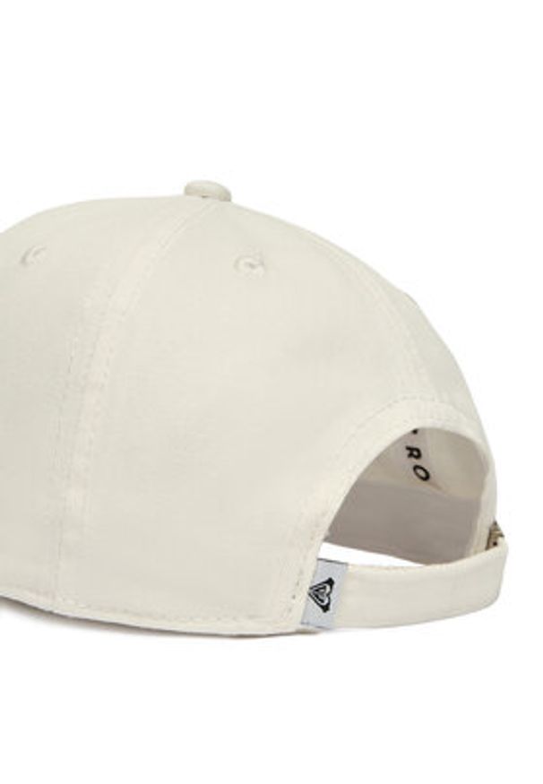 Roxy Czapka z daszkiem CWBEO-RX-W3-005-SS26 Biały. Kolor: biały. Materiał: bawełna