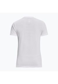 T-shirt do biegania damski Under Armour Seamless Stride. Kolor: biały. Sport: bieganie