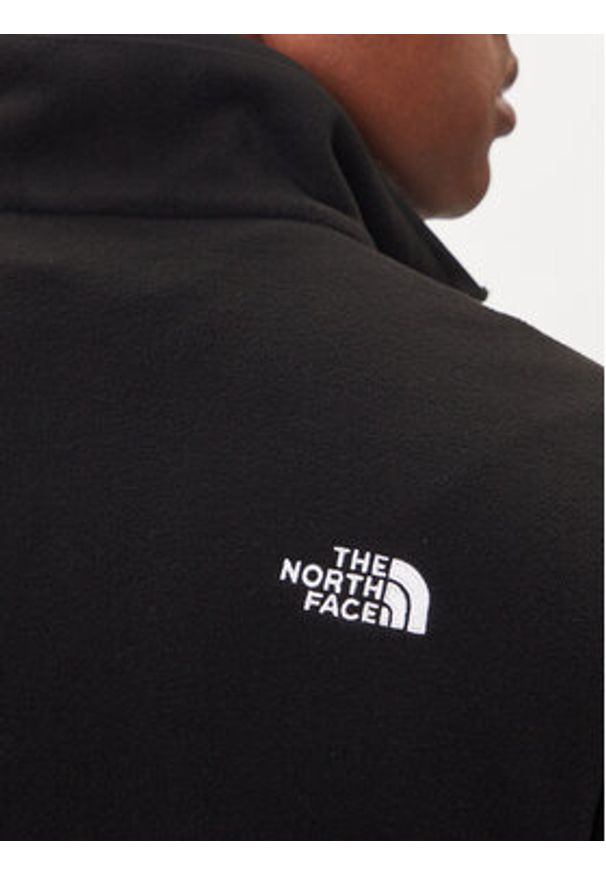 The North Face Polar Glacier NF0A8D0Q Czarny Regular Fit. Kolor: czarny. Materiał: syntetyk