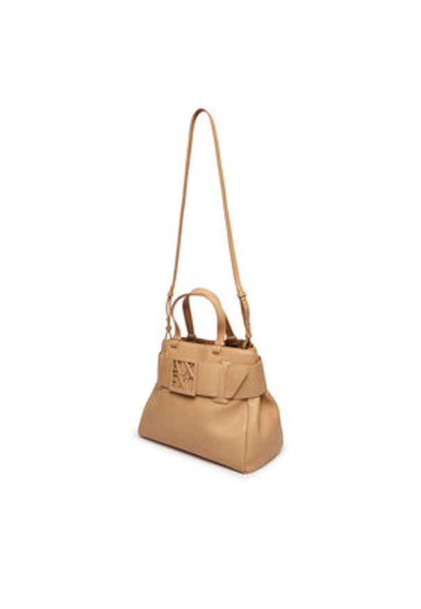 Armani Exchange Torebka XW000285 AF11902 U6149 Beżowy. Kolor: beżowy. Materiał: skórzane
