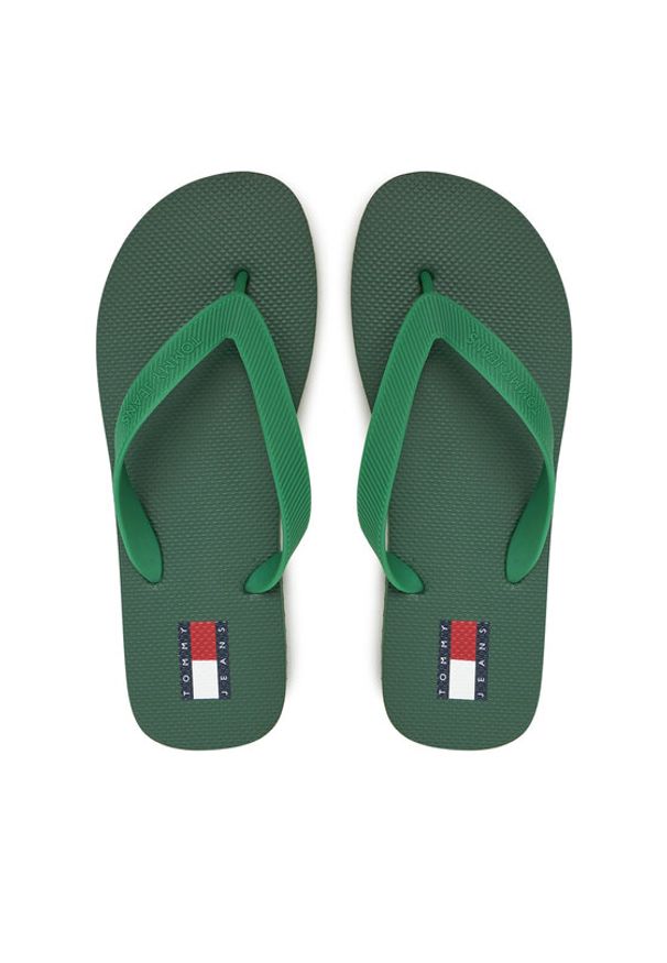 Tommy Jeans Japonki Tjm Beach Sandal EM0EM01560 Zielony. Kolor: zielony