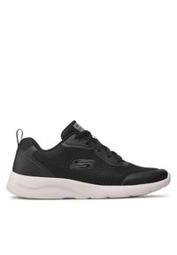 skechers - Skechers Sneakersy Full Pace 232293/BKW Czarny. Kolor: czarny. Materiał: materiał #1